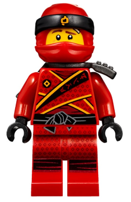 LEGO® Minifigure - NINJAGO® Sons of Garmadon - Kai with H Logogram Head Wrap - njo0391