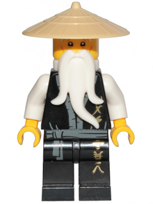 LEGO® Minifigure - NINJAGO® Legacy - Sensei Wu with Black Robe - njo0495