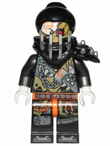 LEGO® Minifigure - Ninjago: Hunted - Heavy Metal (Faith), Hair - njo0515