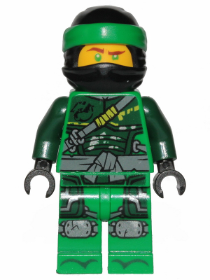 LEGO® Minifigure - Ninjago: Hunted - Lloyd - Hunted, Green Wrap - njo0516