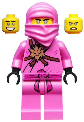 LEGO® Minifigure - NINJAGO® Prime Empire - Avatar Pink Zane - njo0561