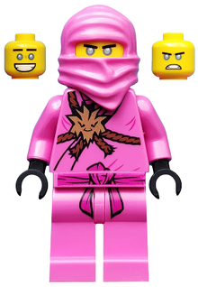 LEGO® Minifigure - NINJAGO® Prime Empire - Avatar Pink Zane - njo0561