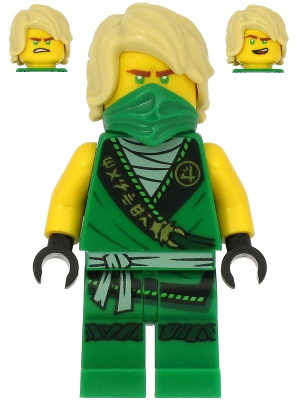 LEGO® Minifigure - NINJAGO® Legacy - Rebooted Lloyd with MASTER Torso Logogram - njo0574a