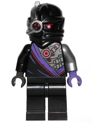 LEGO® Minifigure - NINJAGO® Legacy - Nindroid Warrior with Single-Sided Head - njo0591