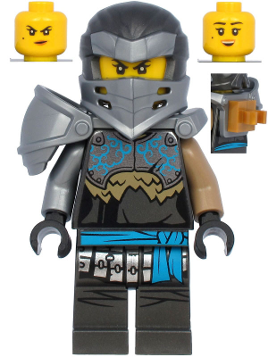LEGO® Minifigure - NINJAGO® Master of the Mountain - Hero Nya with Back Clip - njo0604