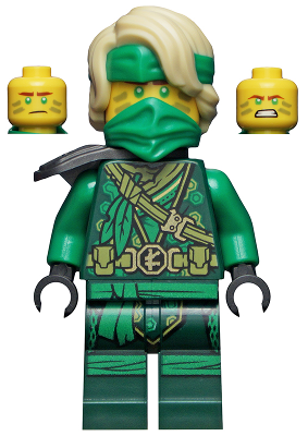LEGO® Minifigure - NINJAGO® The Island - Lloyd with Bandana, Mask & Shoulder Pad - njo0682