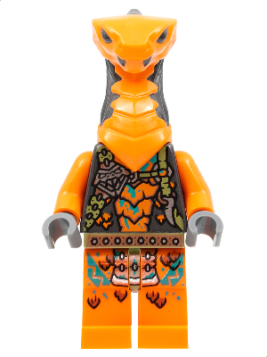 LEGO® Minifigure - Ninjago : Core - Cobra Mechanic / Sneaky Snake - Harness Torso - njo0717
