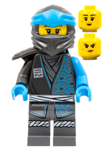 LEGO® Minifigure - NINJAGO® Core - Nya with Shoulder Pad - njo0726