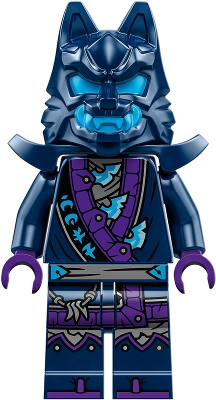 LEGO® Minifigure - NINJAGO® Dragons Rising Season 2 - Wolf Mask Claw Warrior with Shoulder Armour - njo0851