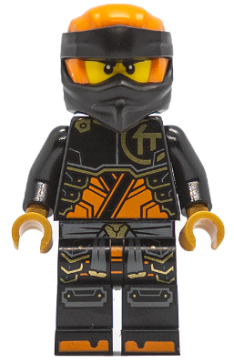 LEGO® Minifigure - NINJAGO® Dragons Rising Season 2 - Cole with Armoured Tunic & Head Wrap - njo0863