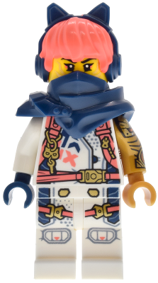 LEGO® Minifigure - NINJAGO® Dragons Rising Season 2 - Sora with Shoulder Pads & Headphones - njo0877