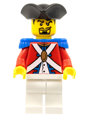 LEGO® Minifigure - Pirates (Imperial Guards) - Imperial Soldier II - Officer without Plume - pi109