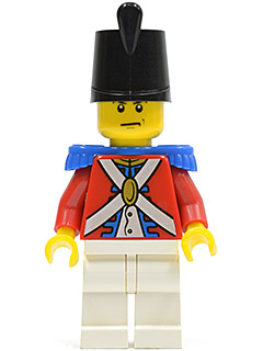 LEGO® Minifigure - Pirates - Imperial Soldier II - Shako Hat Plain - pi114