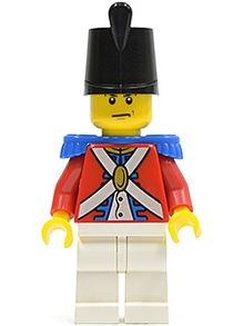 LEGO® Minifigure - Pirates - Imperial Soldier II - Shako Hat Plain - pi114