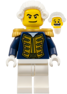 LEGO® Minifigure - Pirates (2015 Relaunch) - Imperial Soldiers (Bluecoats) - Admiral - pi149