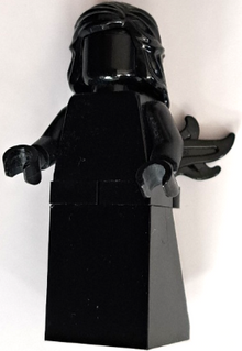 LEGO® Minifigure - Pirates of the Caribbean - Black Pearl Figurehead - Black (Monochrome) - poc030