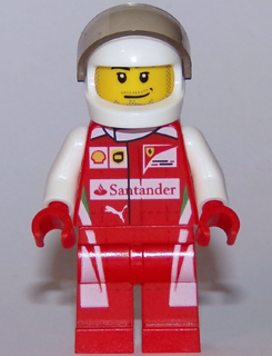 LEGO® Minifigure - Speed Champions - Scuderia Ferrari SF16-H Driver - sc036