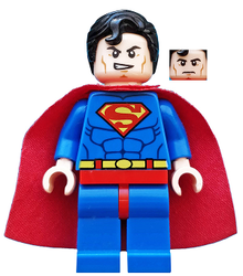LEGO® Minifigure - Super Heroes - Superman (Blue Suit, Fabric Cape) - sh0003