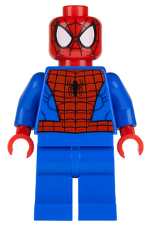 LEGO® Minifigure - Super Heroes : Ultimate Spider-Man - Spider-Man - Black Web Pattern - sh0038