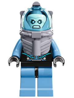 LEGO® Minifigure - Super Heroes: Batman II - Mr. Freeze, Medium Blue - sh0049