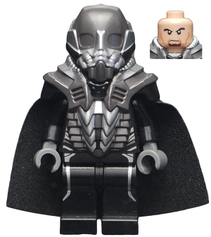 LEGO® Minifigure - Super Heroes : Man of Steel - General Zod - Helmet, Cape - sh0076