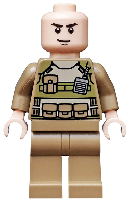 LEGO® Minifigure - Super Heroes Man of Steel - Colonel Hardy - sh0079