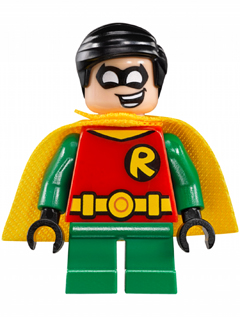 LEGO® Minifigure - Super Heroes: Mighty Micros: Batman II: - Robin Short Legs - sh0244