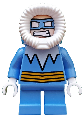 LEGO® Minifigure - Super Heroes - Mighty Micros Justice League - Captain Cold - Short Legs - sh0247