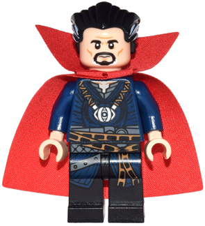 LEGO® Minifigure - Marvel™ Super Heroes - Doctor Strange - Necklace, Cloth Starched Cape and Collar - sh0296