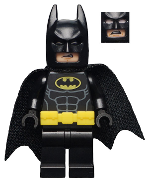 LEGO® Minifigure - Super Heroes : The Lego Batman Movie - Batman - Utility Belt, Head Type 3 - sh0329
