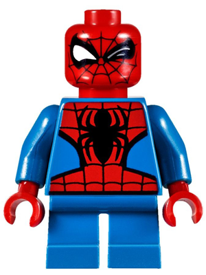 LEGO® Minifigure - Marvel™ Mighty Micros - Spider-Man™ - Short Legs, Winking - sh0360