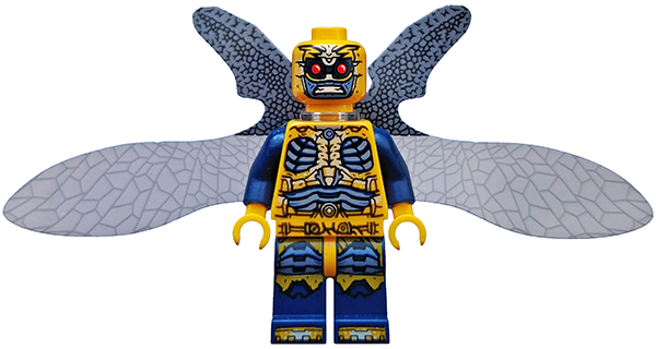 LEGO® Minifigure - Super Heroes: Justice League - Parademon, Bright Light Orange, Extended Wings - sh0431