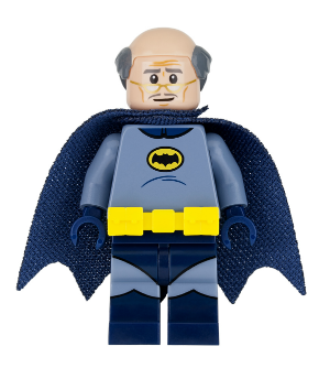 LEGO® Minifigure - The LEGO Batman Movie - Alfred Pennyworth - Classic Batsuit - sh0446