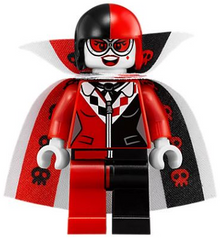 LEGO® Minifigure - THE LEGO® BATMAN MOVIE - Harley Quinn Cannon Ball Suit - sh0453