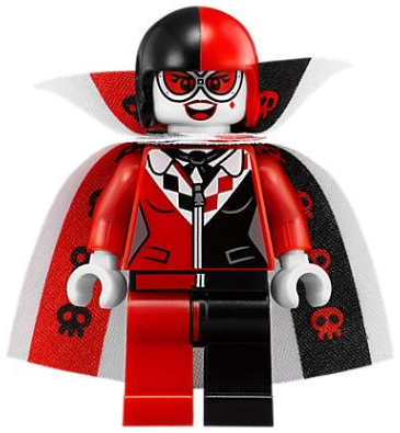 LEGO® Minifigure - THE LEGO® BATMAN MOVIE - Harley Quinn Cannon Ball Suit - sh0453