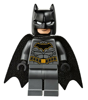 LEGO® Minifigure - Super Heroes: Batman II - Batman Dark Bluish Gray Suit - sho589
