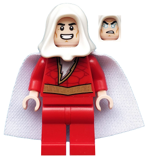 LEGO® Minifigure - Super Heroes: Batman II - Shazam White Hood, Spongy Cape - sh0592