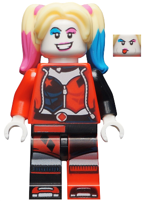 LEGO® Minifigure - Super Heroes: Batman II - Harley Quinn Bright Light Yellow Hair - shh0650