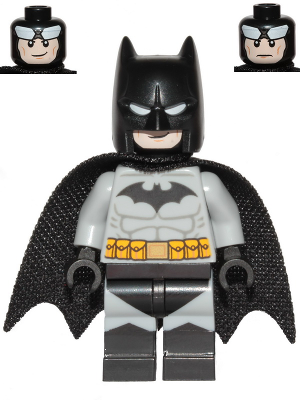 LEGO® Minifigure - Super Heroes: Batman II - Batman Light Bluish Gray Suit - Sh0689