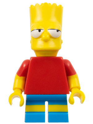 LEGO® Minifigure - The Simpsons™ House - Bart Simpson - Eyes Looking Left - sim003