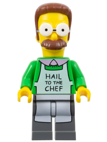 LEGO® Minifigure - The Simpsons™ House - Ned Flanders with Apron - sim006