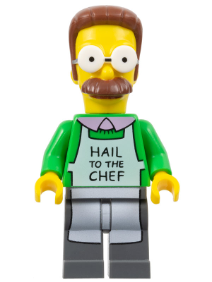 LEGO® Minifigure - The Simpsons™ House - Ned Flanders with Apron - sim006