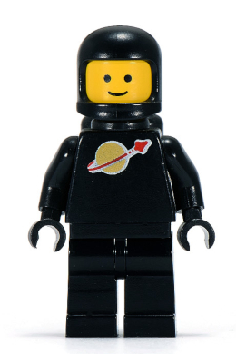 LEGO® Minifigure - Classic Space - Black with Air Tanks - sp003