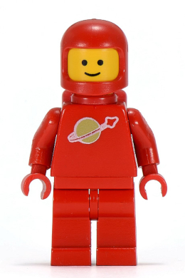 LEGO® Minifigure - Classic Space - Red Astronaut with Air Tanks - sp005