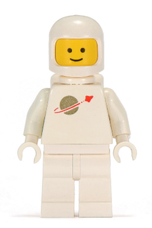 LEGO® Minifigure - Classic Space - White Astronaut with Air Tanks - sp006