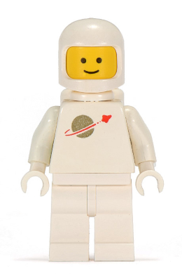 LEGO® Minifigure - Classic Space - White Astronaut with Air Tanks - sp006