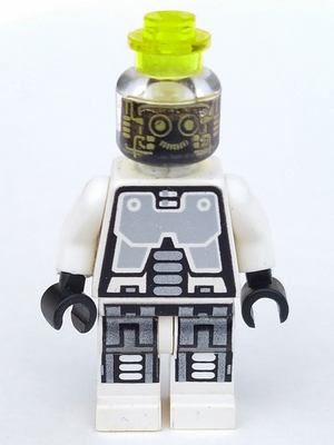LEGO® Minifigure - Space: Exploriens - Droid - Trans-Neon Green Light - sp010a