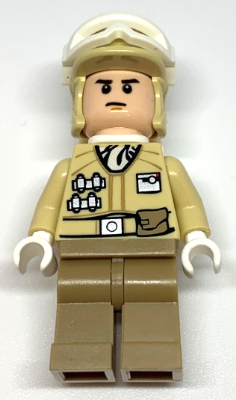 LEGO® Minifigure - Star Wars : Episode 4/5/6 - Hoth Rebel Trooper (Orange Chin Dimple) - sw0259