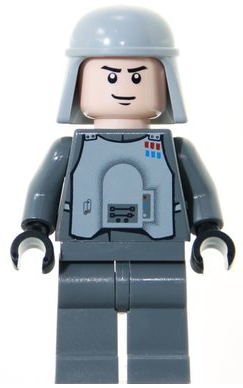 LEGO® Minifigure - Star Wars Episode 4/5/6 - Imperial Officer with Battle Armor (Captain / Commandant / Commander) - sw0261