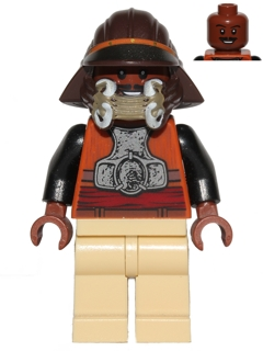 LEGO® Minifigure - Star Wars Episode 4/5/6 - Lando Calrissian - Skiff Guard, Tan Hips - sw0398